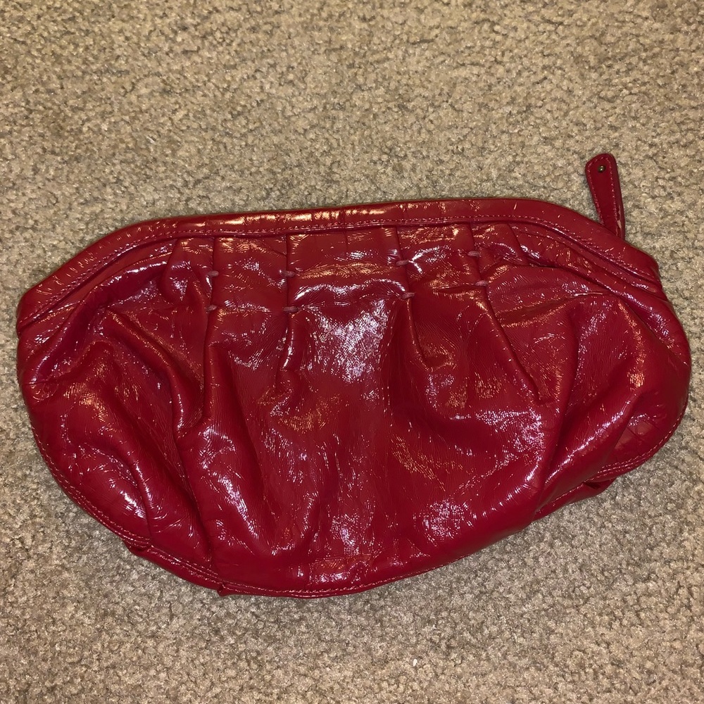 GAP Vegan Patent Leather Clutch
